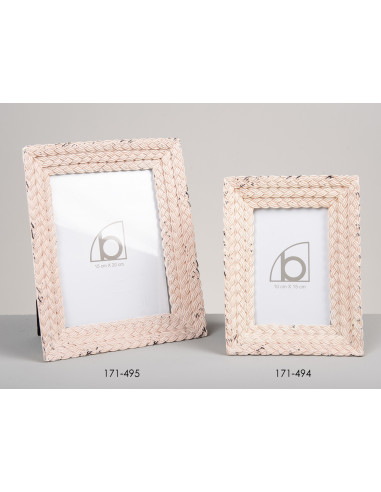Marco fotos Grenoble rosa antique 10*15 cms