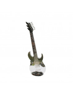 Guitarra plata 36*18,5*66 cms