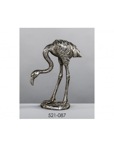 Flamenco plata 21*10*28 cms