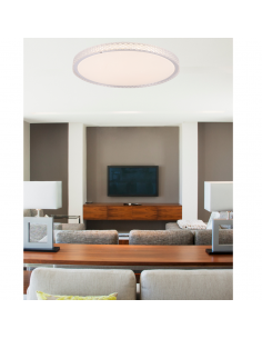 Plafón Led Redondo Blanco- Memoria Color 2