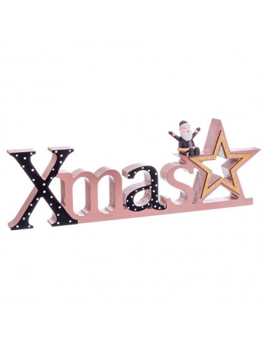 PEANA CHRISTMAS PAPA NOEL MADERA 40 X 4,50 X 13,50 CM