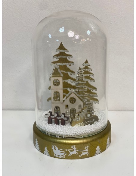 DECORACION LUMINOSA LED 11*11*17CM