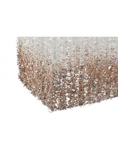 REGALO SET 3 LED ALGODON PLATA  25X25X25