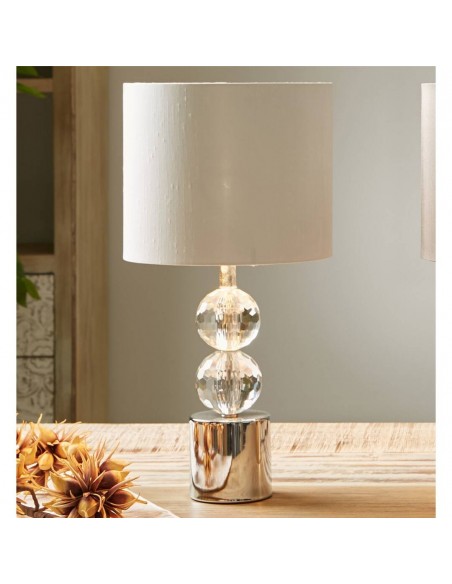 LAMPARA OLIMPIA PLATA 50 CMS
