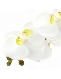 VARA FLOR ORQUIDEA BLANCA 100CM 2