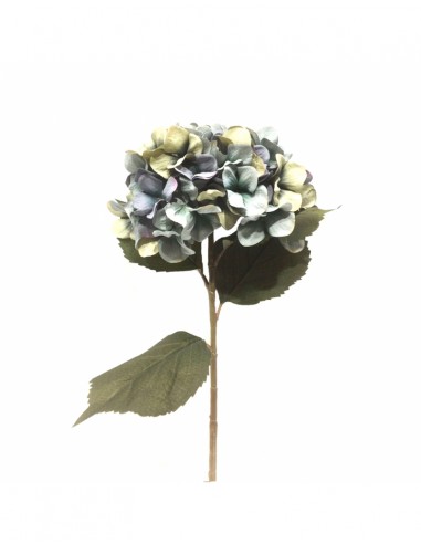 VARA FLOR HORTENSIA AZUL 80 CM