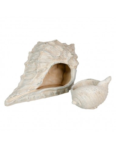 FIGURA CONCHA TERRACOTA DECORACIÓN 32,20 X 15,80 X 18,70 CM