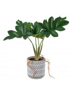 PLANTA FILODENDRO VERDE ARTIFICIAL 26 X 26 X 31,50 CM