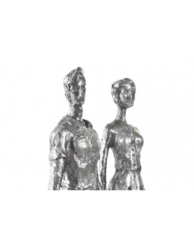 FIGURA RESINA 26X11,5X41,5 FAMILIA PLATEADO