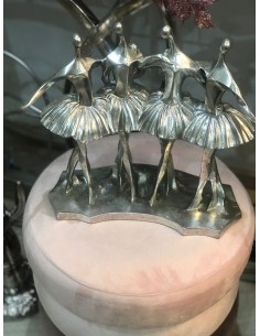 FIGURA RESINA 33,5X14,5X32 BAILARINAS 2