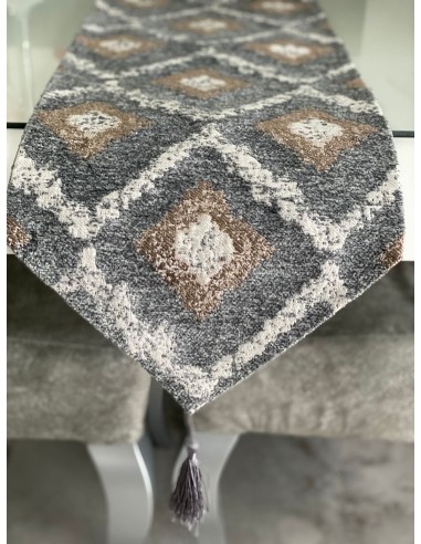 Camino rombos gris 30*180