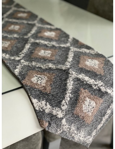 Camino rombos gris 30*180