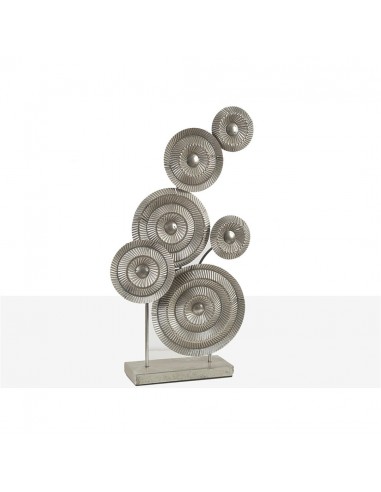 FIGURA DISCOS DECORATIVOS METAL EN SOP