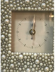 RELOJ ESPEJO PLATEADO 2