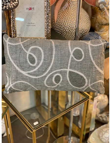 Cojín formas gris 30*45