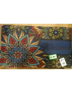 Felpudo mandala colores 40*70