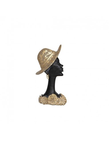BUSTO RESINA MUJER SOMBRERO