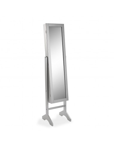 ESPEJO VESTIDOR PLATA