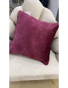 Cojín malva liso 45*45cm