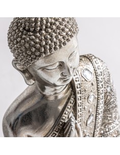 FIGURA BUDHA SILVER 2