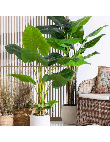 PLANTA FILODENDRO VERDE ARTIFICIAL 80 X 90 X 140 CM