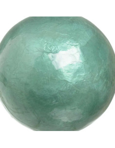 BOLA AZUL-MARRÓN "CAPIZ" 10 X 10 X 10 CM
