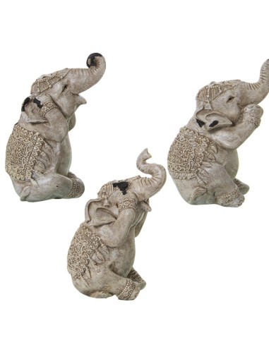 SET DE 3 ELEFANTE VER/OIR/CALLAR