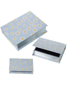 SET 3 CAJAS DECORADO MARGARITA