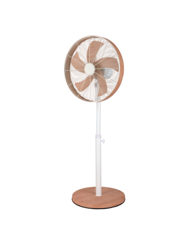 VENTILADOR DE PIE ALCAÑIZ BLANC/HAYA