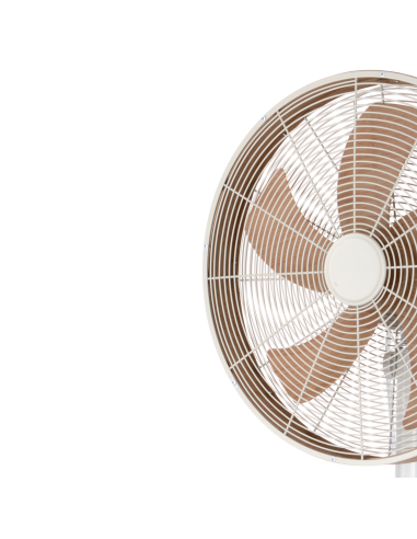 VENTILADOR DE PIE ALCAÑIZ BLANC/HAYA