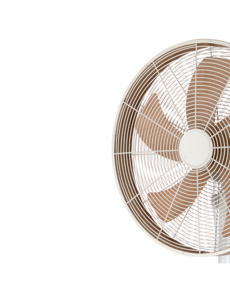 VENTILADOR DE PIE ALCAÑIZ BLANC/HAYA