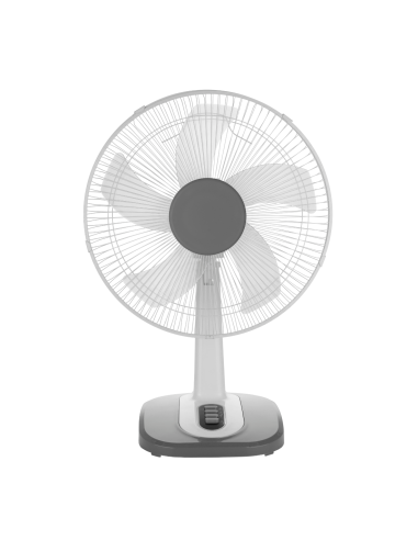 VENTILADOR SOBREMESA ARROYO PEQUEÑO BLAN/GRIS