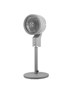 VENTILDOR  DE PIE TALAMO GRIS/CROMO