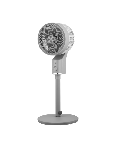 VENTILDOR  DE PIE TALAMO GRIS/CROMO