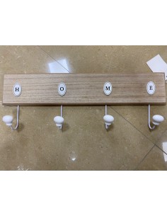Perchero pared home 17*50cm