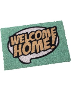 Felpudo Fibra De Coco 40x60cm-welcome Home- Colores 40x60x2cm