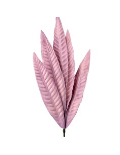 Rama Hojas Artificiales Violeta Espuma Eva Y Papeml