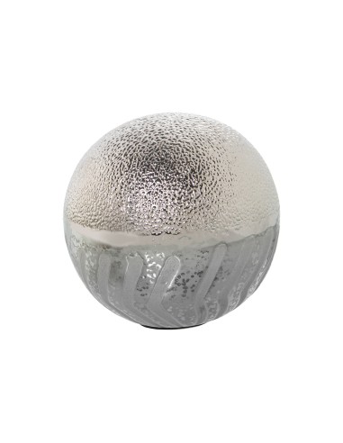 Bola Cerámica Plateada Ø11cm