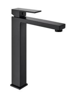 LUXOR GRIFO LAVABO ALTO NEGRO