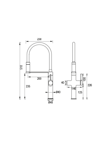 VIENA GRIFO COCINA OSMOSIS CRO