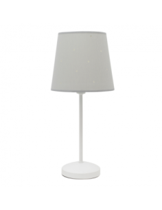 Sobremesa Consciencia 1xe14 Gris 47x20x20 Cm Fabrilamp | Decoración 