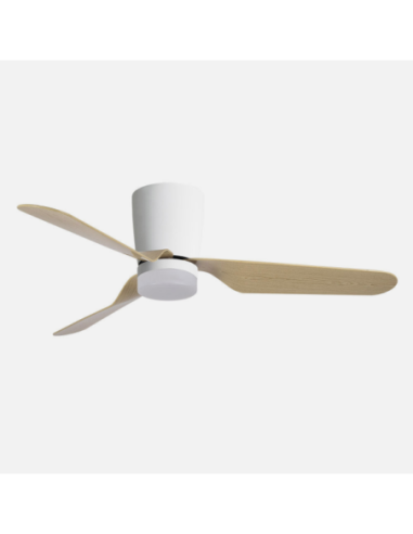 Ventilador 18w Dc Kochi Blanco 3 Aspas Haya 6 Vel 3000-4000-6000k Re