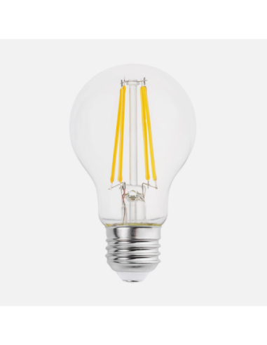 Bombilla Filamento Estandar 10x6d 8w Clara E27 880lm 2700k Fabrilamp