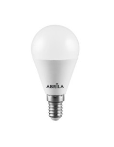 Bombilla Esferica 9w 3000k Abrila E14 810lm  9x4,5x4,5 Cm Fabrilamp 