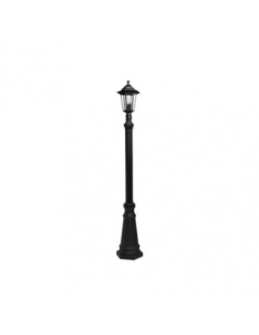 Farola Exterior Aluminio Auriga 1xe27 Negro Ip44 220x20x20 Cm  Regul 2