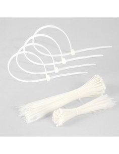 Bolsa 50 Bridas Util Blancas 7,6x550mm. 100% Nylon 66 Resistentes Y  2