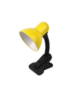 Flexos Yezco 1xe27 Amarillo Fijacion c/pinza Flexible Orientable 26x