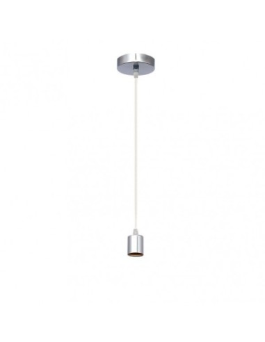 Arm.colgante Cara 1xe27 Cromo Regx10x10 Cm Fabrilamp | Decoración Le