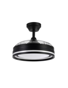Ventilador Dc Cerrato Negro 72w 3aspas Desplegables 107d 7200lm 6vel 2
