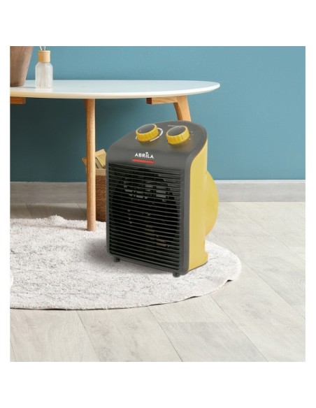 Termoventilador Electrico Croacia 2000w Amarillo/negro 2potencias 3f
